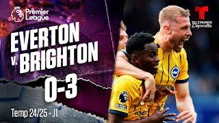 Highlights & Goles: Everton vs. Brighton 0-3 | Premier League | Telemundo Deportes