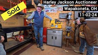 Results - Auctioneer Harley Jackson Selling Shop Tools - Kinstle Auction 11-02-24