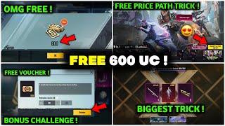 FREE 600 UC  Get Free Tekken Prize Path Trick | X Suit Trick Bgmi | Free Bonus Challenge Vouchers !