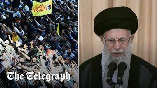 Iran’s supreme leader calls Oct 7 attacks a “legitimate” act