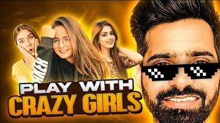 play with crazy girls Pubg Mobile||Royal Gabbar Gaming|