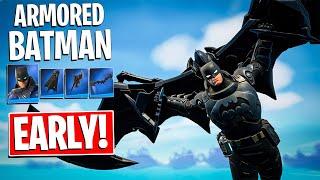 ARMORED BATMAN ZERO Gameplay + Combos! Before You Claim (Fortnite Battle Royale)