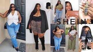 Shein ALWAYS Come Throughh! Early FALL Shein Haul *plus size* + SameFitDoneThick!