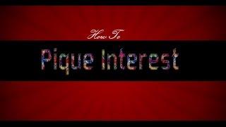 How To Pique Interest- PlanNet Marketing