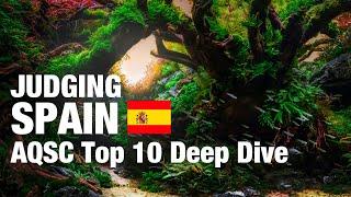 Spain's Aquascaping Contest AQSC, Official Judge Analysis of World's #1 Planted Tank Design Country