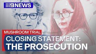 '5 Big Lies' in Mushroom Murder Trial According to Prosecution | 9 News Australia