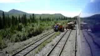 ARR Alaska Railroad N to S - Repair Gang