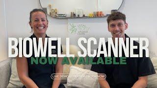 Introducing the BioWell Scanner - Live Demo | Bookings Now Available