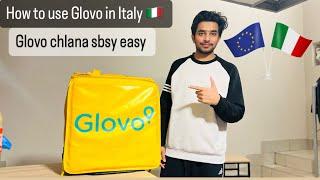 How to use Glovo in Italy  | Italy me Glovo chlany ka asan tarika #Glovoinitaly #Italy #