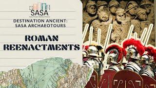 Destination Ancient: SASA Archaeotours - Roman Reenactments  w/ Dr. Lillian Cespedes Gonzalez & J…