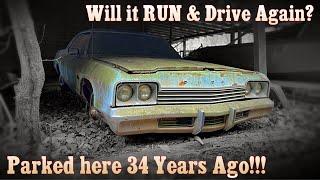 BARN FIND Dodge Monaco Parked 34 Years! Will it RUN and DRIVE?