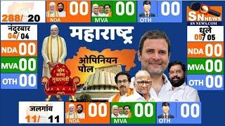 Today Breaking News !  Maharashtra Assembly Election 2024 Opinion Poll | ExitPoll BJP Shiv MODI POLL