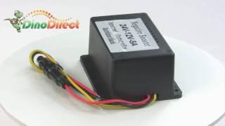 DC 24V Input to 12V Output Power Converter Transformer YJS-12V  from Dinodirect.com