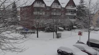 Schneesturm "Daisy" am 10.01.2010 in Lauenburg - Teil 03