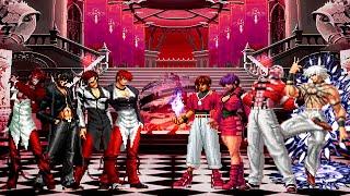 [KOF Mugen] Iori Yagami Team vs Boss Orochi Team