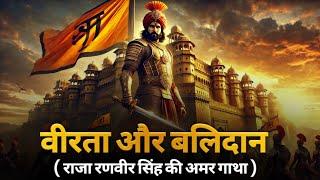 वीरता और बलिदान राजा रणवीर सिंह की अमर गाथा । Rajput History Hub । #hindistory