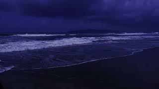 Deep Sleeping 10 Hour - Falling Asleep With The Waves On A Peaceful Night, Most Peace Ocean Sounds