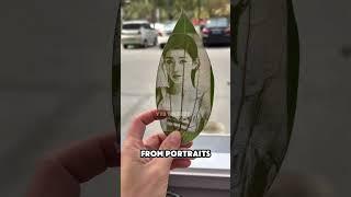 Leaf Art Magic with Laser