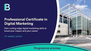 Online Course Preview | Professional Certificate in Digital Marketing at Imperial College