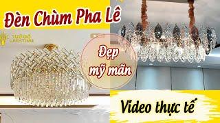 Lắp Đèn Chùm Pha Lê • Siêu phẩm tại nhà chị Hằng - Vũ Trọng Phụng | Đèn Trang Trí Thủ Đô