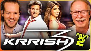 KRRISH 3 Movie Reaction Part 2/3 | Hrithik Roshan | Priyanka Chopra | ChaatNChat