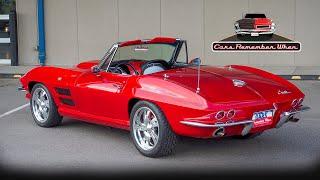 Restomod C2 1964 Chevy Corvette 6-Speed Manual Air Conditioning