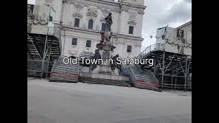 old town in Salzburg Austria