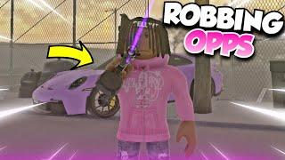 I ROBBED MY OPPS IN THIS SOUTH BRONX ROBLOX HOOD GAME!