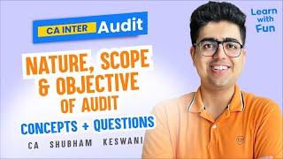 Ch-1 | CA Inter Audit May/Sep'25 Revision | CA Shubham Keswani (AIR 8)