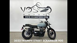 2022 Triumph Street Scrambler 900 Walkaround Video V5537