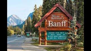 Banff Alberta Canada on our way to Lake Louise. Lake Louise & Moraine Lake, Banff NP, Canada
