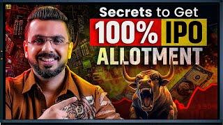 100% IPO Allotment Secrets | Share Market