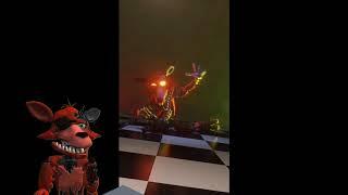 W.Foxy VR React to: Fnaf ft. Spooky scary skeleton - 3d Animation - Foxy Dancing (Prisma 3D)