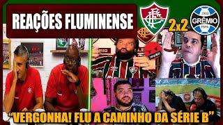 REAÇÕES DO FLUMINENSE - FLUMINENSE 2x2 GRÊMIO - EMPATE FRUSTRANTE - VAMOS RIR DO FLUMINENSE!