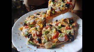 PIZZA recipe | Using readymade base | Most requested video | MEERA COOKS