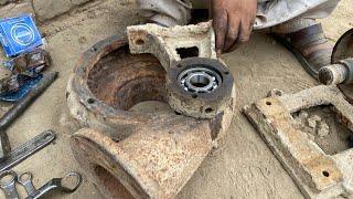 Blacksmith Old Fan shaft And Bearing Restoration || information tv