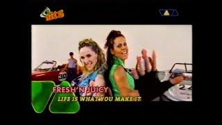 Fresh 'n' Juicy (Popstars 2000) - Life is what you make it (Musik-Video)