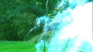 SLOW MOTION 75mm Horsetail Shell 5000fps