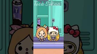 They are friends with me because of my golden hair but... #tocaboca #shorts