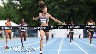 Sydney McLaughlin-Levrone runs third-fastest 400m in U.S. history at NYC Grand Prix | NBC Sports