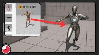 Mixamo to Unreal Engine Mannequin in 45 seconds