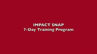 Intro - 7-Day Golf Swing Training Program - IMPACT SNAP