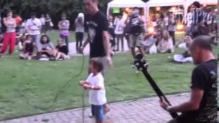 Child Screams after listening to Heavy Metal Punk Band Lowfat