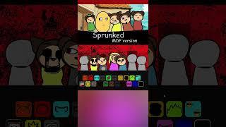 Sprunki: Sprunked Max Design Pro Version // TwiddleFinger Mod #shortvideo #shorts #short