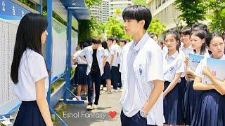 Arrogant Boyfall in lovewith cute classmate️New Korean Mix Hindi songs️Chinese Mix Hindi songs️