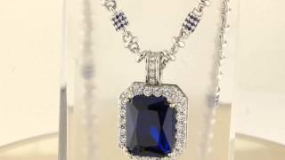 Royal Collection Blue Sapphire Pendant