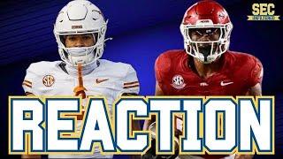 REACTION: Texas Football TAKES DOWN Arkansas