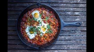 HUEVOS RANCHEROS (mexikanische Eier) - deutsches Grill- und BBQ-Rezept - 0815BBQ