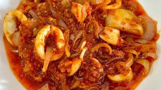 Cara Masak Sambal Sotong Viral Memang Sedap!