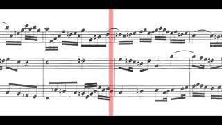 BWV 1018: Violin Sonata in F Minor (Scrolling)